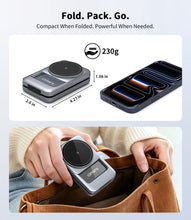 Load image into Gallery viewer, Omars 3-in-1 15W Magnetic Wireless Charging Station