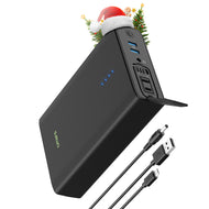 AC Outlet Portable Laptop Charger, Omars 88Wh/24000mAh 80W AC Power Bank with AC Plug