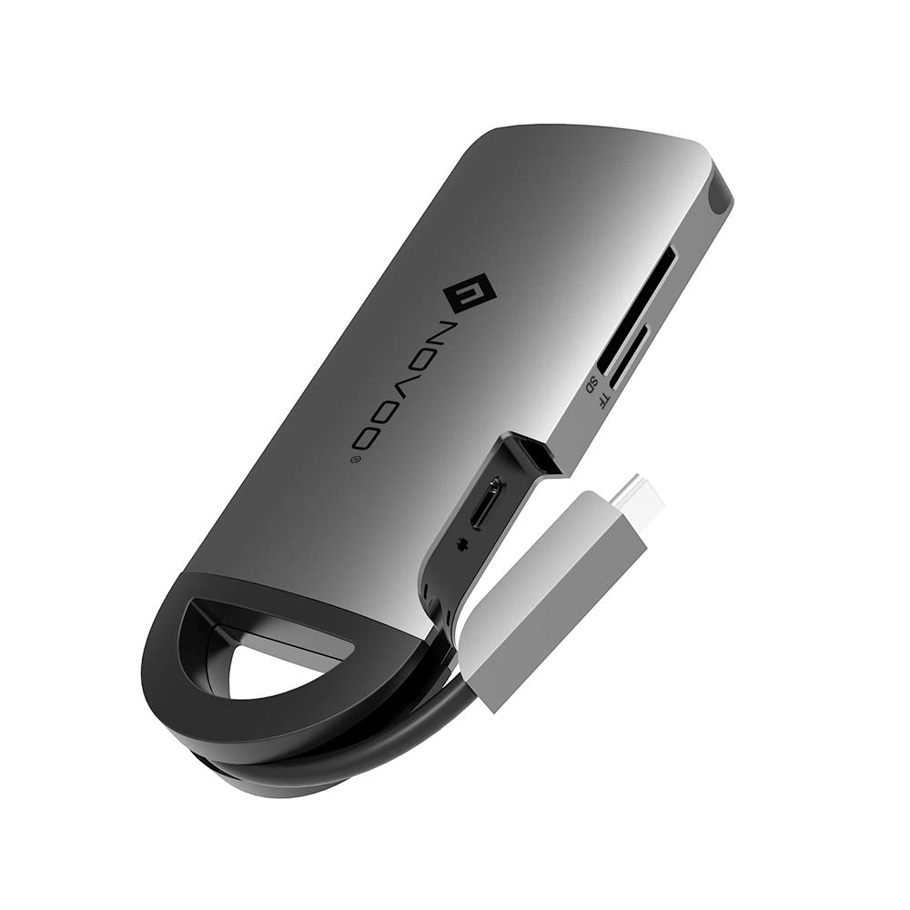 Novoo 8 in 1 MacBook Adapter PD 100W Power Delivery