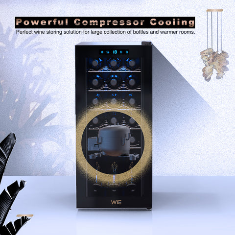 Wine Enthusiast 18-Bottle Dual Zone MAX Compressor Wine Cooler