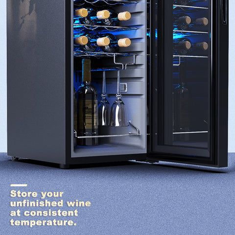 Wine Enthusiast 18-Bottle Dual Zone MAX Compressor Wine Cooler