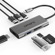 Omars 7 in 1 USB-C Power Delivery Hub