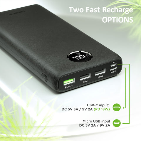 Omars Portable Charger Power Bank 26800mAh High Capacity