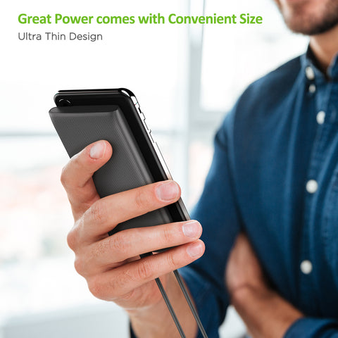 Omars SlimPack 10000mAh USB C Battery Pack Slimline Portable Charger （upc 737420930883）
