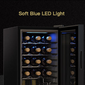 Wine Enthusiast 18-Bottle Dual Zone MAX Compressor Wine Cooler