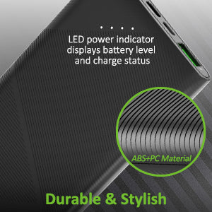 Omars Upgrade Power Bank Fast Charge PD 18W Type C USB C Input/Output