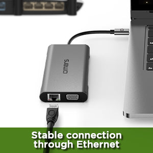 USB C Hub HDMI Adapter Omars 10 in 1 Type C Docking Station with Power Delivery (100W) HDMI 4K